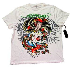 Ed Hardy - Skull T-shirt size XL NWT